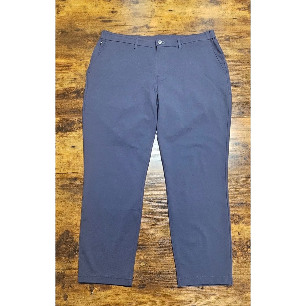 Public Rec All Day Every Day Pants Mens 38x29 Blue Performance Taper